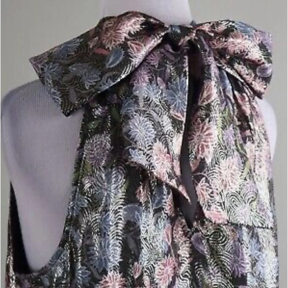 J.Crew Collection Metallic Jacquard Chiffon, Medium